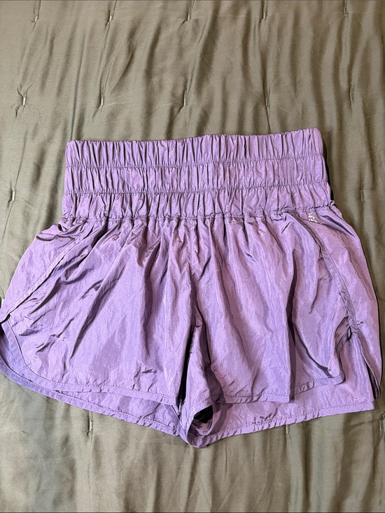 FP Movement by Free People Pants - FP Movement by Free People Lavender High-Waist Athletic Shorts